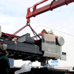 The delivery of Amada F1 Co2 laser cutting machine
