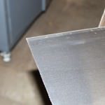 Aluminium sheet metal panel