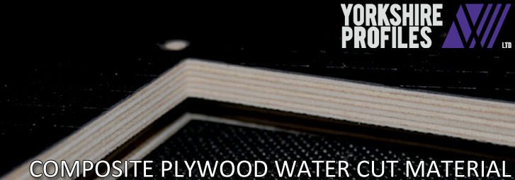 Waterjet cut wood