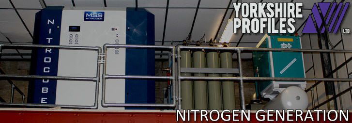 A NitroCube nitrogen generation unit for laser cutters