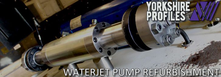 A refurbishment of a waterjet cutting high pressure pump