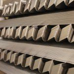 Large production of stainless steel parts