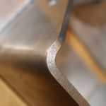 Folding of stainless steel sheet metal