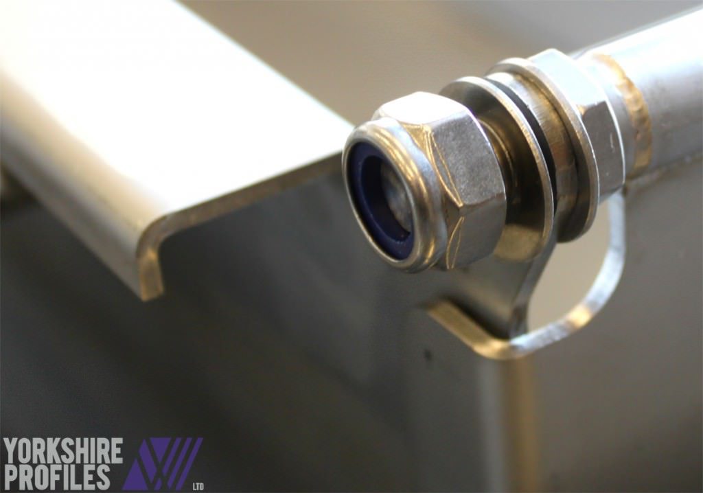 Stainless steel hinge assembly