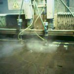 Twin Head Waterjet cutting